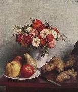 Henri Fantin-Latour Still Life with Flowers France oil painting reproduction